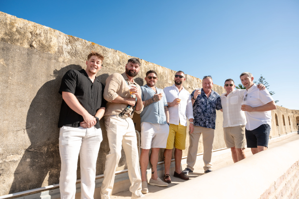 wedding photography marbella, happy wedding guests