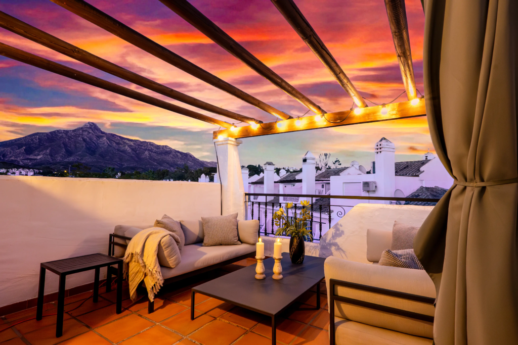 sunset real estate photos Marbella